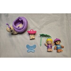 Kid Connection Fairyland Lot Mini Figure Dolls And Accessories